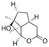 4,6-Methanocyclopenta[b]pyran-2(3H)-one,hexahydro-5-hydroxy-4a,5-dimethyl-,(4S,4aS,5S,6R,7aS)-(9CI) Structure