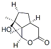 4,6-Methanocyclopenta[b]pyran-2(3H)-one,hexahydro-5-hydroxy-4a,5-dimethyl-,(4S,4aS,5S,6R,7aS)-(9CI) 구조식 이미지