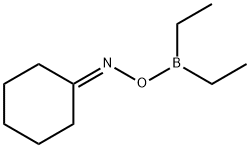 Cyclohexanone O-(diethylboryl)oxime Structure