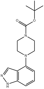 1-Boc-4-(1H-indazol-4-yl)piperazine Structure