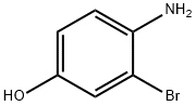 4-amino-3-bromophenol 구조식 이미지