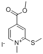 4-(메톡시카르보닐)-1-메틸-2-(메틸티오)피리디늄요오다이드 구조식 이미지