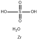 Zirconium sulfate tetrahydrate 구조식 이미지