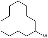 CYCLODODECANETHIOL Structure