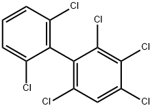 2,2',3,4,6,6'-HEXACHLOROBIPHENYL 구조식 이미지