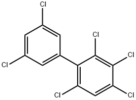 2,3',4,4',5',6-HEXACHLOROBIPHENYL Structure