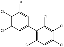 2,3,3',4,4',5',6-HEPTACHLOROBIPHENYL Structure