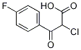 2-chloro-3-(4-fluorophenyl)-3-oxopropanoic acid Structure