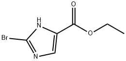 ETHYL 2-BROMO-1H-IMIDAZOLE-4-CARBOXYLATE Structure