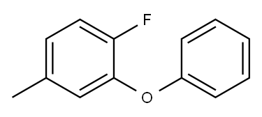 1-FLUORO-4-METHYL-2-PHENOXY-BENZENE 구조식 이미지