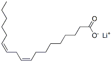 lithium (9Z,12Z)-octadeca-9,12-dienoate  Structure