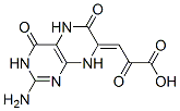 3-(2-amino-4,5,6,8-tetrahydro-4,6-dioxopteridin-7(3H)-ylidene)-2-oxopropionic acid Structure