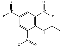N-ethyl-2,4,6-trinitroaniline Structure