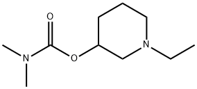 Carbamic acid, dimethyl-, 1-ethyl-3-piperidinyl ester (9CI) Structure