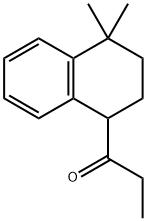 1-(1,2,3,4-tetrahydro-4,4-dimethyl-1-naphthyl)propan-1-one Structure