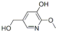 3-Pyridinemethanol, 5-hydroxy-6-methoxy- (9CI) Structure