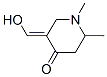 4-Piperidinone, 5-(hydroxymethylene)-1,2-dimethyl- (9CI) Structure