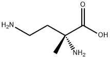 2,4-DIAMINO-2-METHYL-BUTYRIC ACID Structure