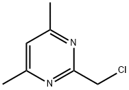 2-(클로로메틸)-4,6-디메틸피리미딘 구조식 이미지