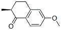 1(2H)-Naphthalenone,3,4-dihydro-6-methoxy-2-methyl-,(2S)-(9CI) 구조식 이미지