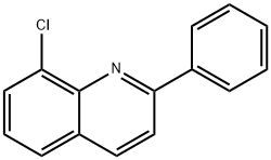 2-Phenyl-8-chloroquinoline Structure