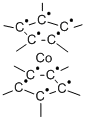 BIS(PENTAMETHYLCYCLOPENTADIENYL)COBALT Structure