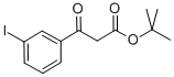 BETA-OXO-3-IODO-BENZENEPROPANOIC ACID 1,1-DIMETHYLETHYL ESTER Structure