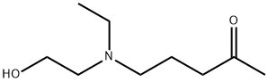 5-[ethyl(2-hydroxyethyl)amino]pentan-2-one  구조식 이미지