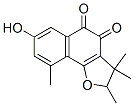 7-Hydroxy-2,3-dihydro-2,3,3,9-tetramethylnaphtho[1,2-b]furan-4,5-dione 구조식 이미지