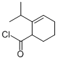 2-Cyclohexene-1-carbonyl chloride, 2-(1-methylethyl)- (9CI) Structure