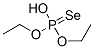 Selenophosphoric acid O,O-diethyl ester Structure