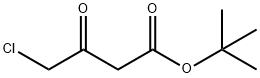 TERT-BUTYL-4-CHLORO-3-OXOBUTANOATE 구조식 이미지