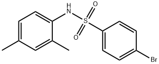 4-bromo-N-(2,4-dimethylphenyl)benzenesulfonamide 구조식 이미지