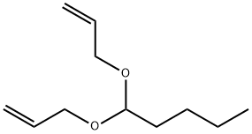 1,1-bis(allyloxy)pentane Structure