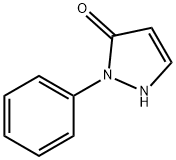 1,2-Dihydro-2-phenyl-3H-pyrazol-3-one Structure