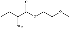 Butanoic acid, 2-amino-, 2-methoxyethyl ester (9CI) Structure