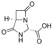 1,3-Diazabicyclo[3.2.0]heptane-2-carboxylicacid,4,7-dioxo-,cis-(9CI) 구조식 이미지