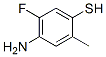 벤젠티올,4-아미노-5-플루오로-2-메틸-(9CI) 구조식 이미지
