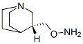 1-아자비시클로[2.2.2]옥탄,3-[(아미노옥시)메틸]-,(R)-(9CI) 구조식 이미지