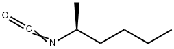 (S)-(+)-2-HEXYL ISOCYANATE Structure