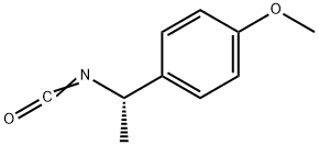 Benzene, 1-[(1S)-1-isocyanatoethyl]-4-methoxy- (9CI) Structure