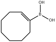 Boronic acid, B-1-cycloocten-1-yl- 구조식 이미지