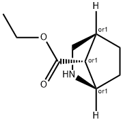 ANTI-2-AZABICYCLO[2.2.1]HEPTANE-7-CARBOXYLIC ACID ETHYL ESTER Structure