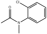 N-(2-클로로페닐)-N-메틸아세트아미드 구조식 이미지