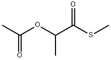 1-[(methylthio)methyl]ethyl acetate Structure