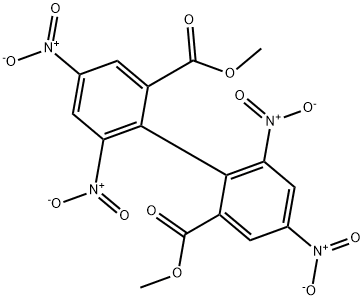 4,4',6,6'-Tetranitrodiphenic acid, dimethyl ester Structure