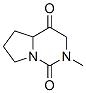 Pyrrolo[1,2-c]pyrimidine-1,4-dione, hexahydro-2-methyl- (9CI) Structure