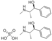 Pseudoephedrine sulfate  구조식 이미지