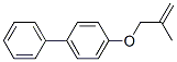 4-[(2-Methyl-2-propenyl)oxy]-1,1'-biphenyl Structure