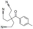 4-(2-Cyanoethyl)-4-(4-methylbenzoyl)heptanedinitrile Structure